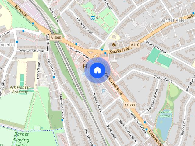 18A Western Mansions, Great North Road, EN5 1AE