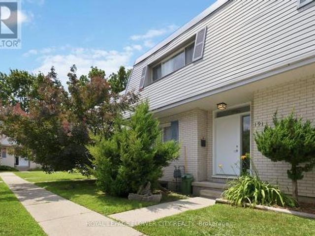 191 Boullee Street, London East, ON, N5Y 1T9 townhouse for sale | Listing ID X13606 | Royal LePage