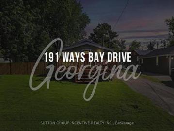 191 Ways Bay Drive, Georgina, ON, L4P 2M6 house for sale | Listing ID N13443 | Royal LePage