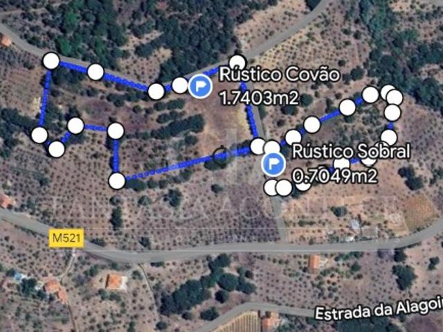 19 Hectares Conjunto de 5 Terrenos Rústicos Serra de São Mamede, Portalegre Set of 5 Rustic Plots Serra de São Mamede, Portalegre