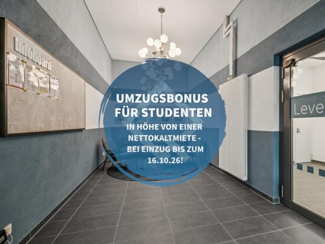 2 Monate mietfrei! Dein Studentenapartment in bester Lage