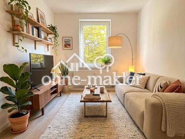 1. Monat mietfrei Frisch sanierte 2 Zimmer Wohnung mit schnellem Internet und Top Anbindung