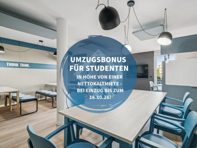 1 Monat mietfrei! Smarte Apartments für Studierende