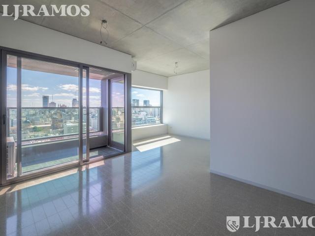 1 ambiente Torre Huergo piso alto muy luminoso