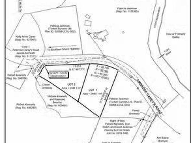 1 Ambrose Careys Road, Mobile, NL, A0A 3A0 vacant land for s.