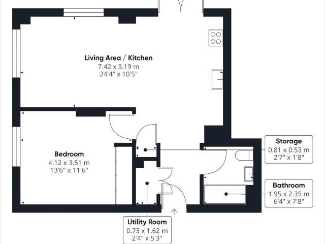 1 Ashley Road, Tottenham Hale | London N17, 1 bed flat to rent, £2,190 pcm | PrimeLocation