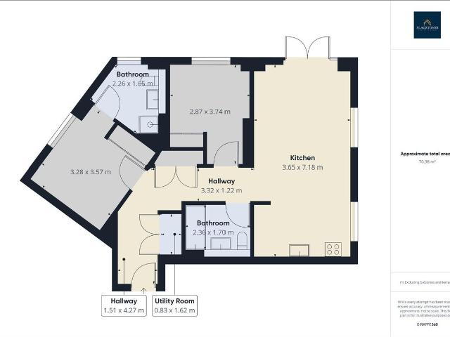 1 Ashley Road, Tottenham Hale | London N17, 2 bed flat to rent, £2,750 pcm | PrimeLocation
