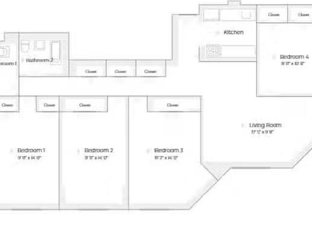 1 Bed 1 Bath