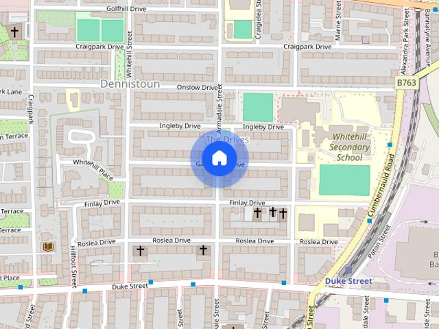 1 Bed Unfurnished @ Garthland Dr Dennistoun, G31