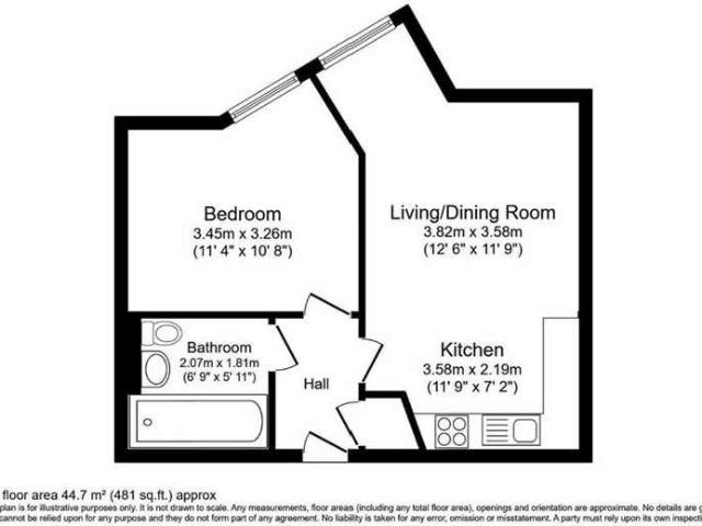 1 bed flat for sale