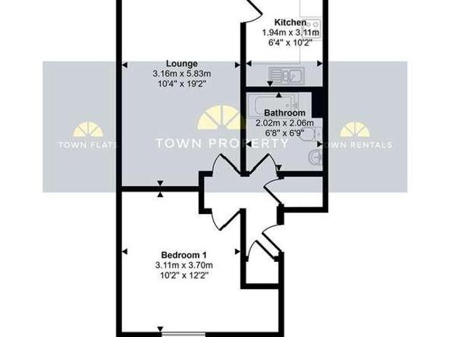 1 bed flat for sale