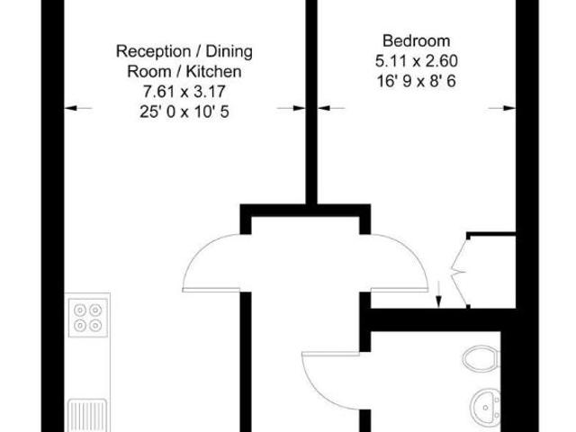 1 bed flat for sale