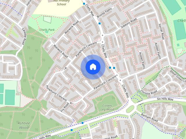 1 bed flat to rent in Cavell Walk, Stevenage, SG2
