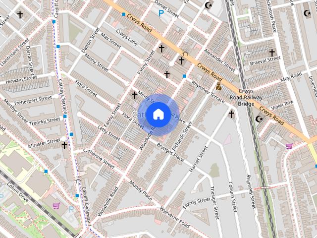 1 bed house / flat share to rent in Woodville Road, Cathays, CF24