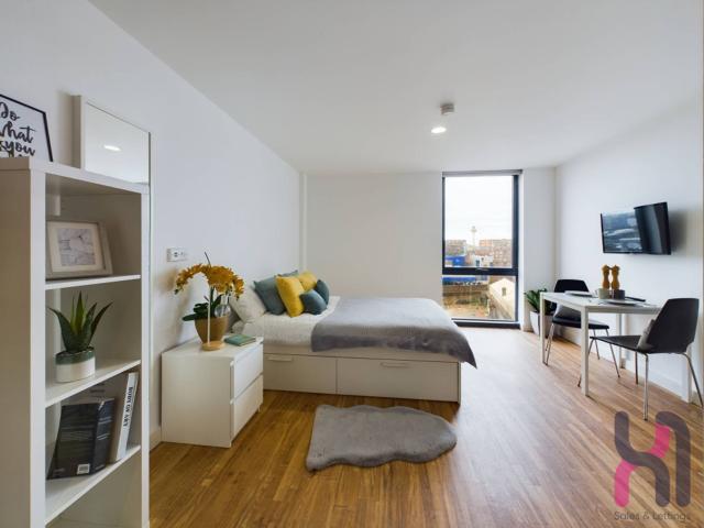 1 bed studio flat to let in Liverpool