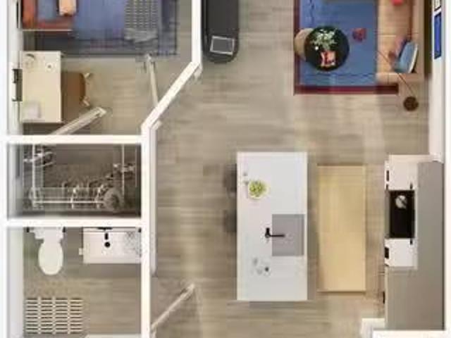 1 Bedroom 1 Bathroom B1 Type A