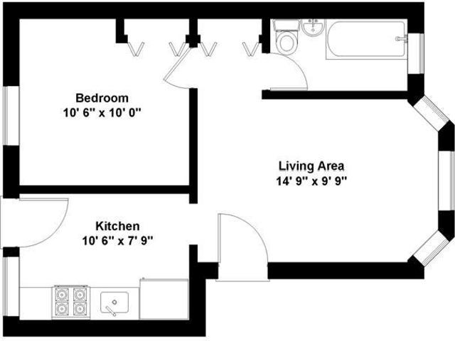 1 bedroom, Chicago IL 60640 105273639