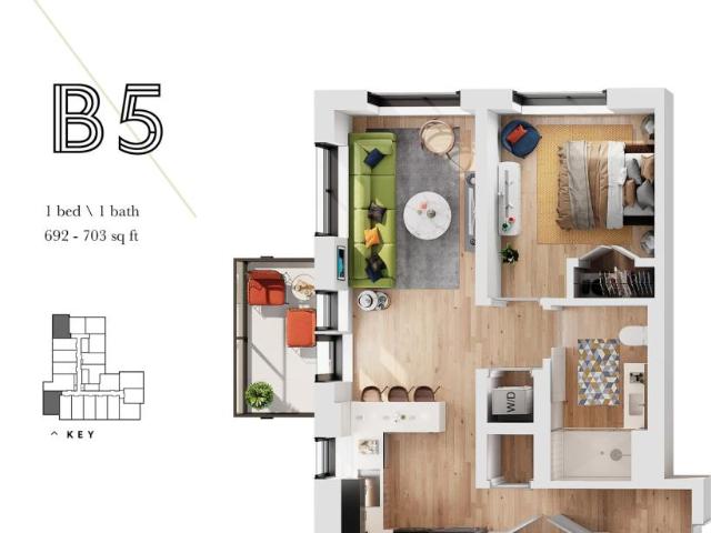 1 bedroom, Chicago IL 60647 103416523