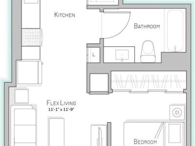 1 bedroom, Chicago IL 60661 101027875