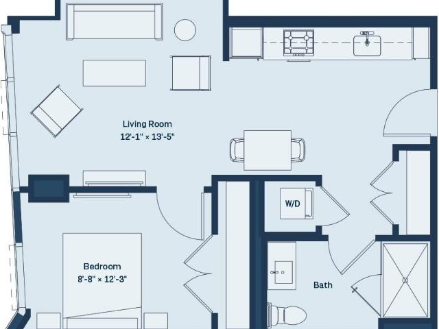 1 bedroom, Chicago IL 60601 105786773