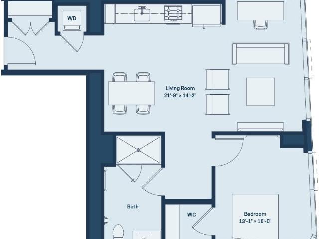 1 bedroom, Chicago IL 60601 105079384