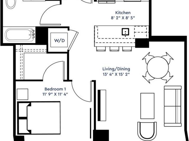 1 bedroom, Chicago IL 60607 104977744