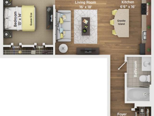 1 bedroom, Chicago IL 60604 105747885