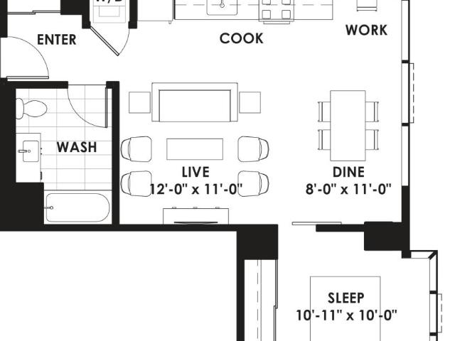 1 bedroom, Chicago IL 60606 103384569