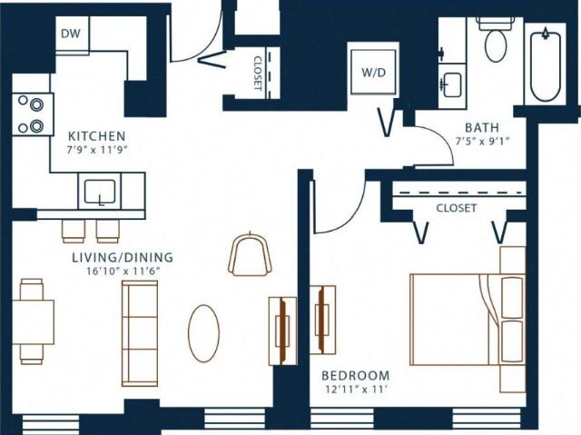 1 bedroom, Chicago IL 60614 104475800