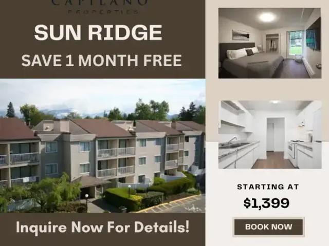 1 Bedroom Apartment Abbotsford BC 104752564