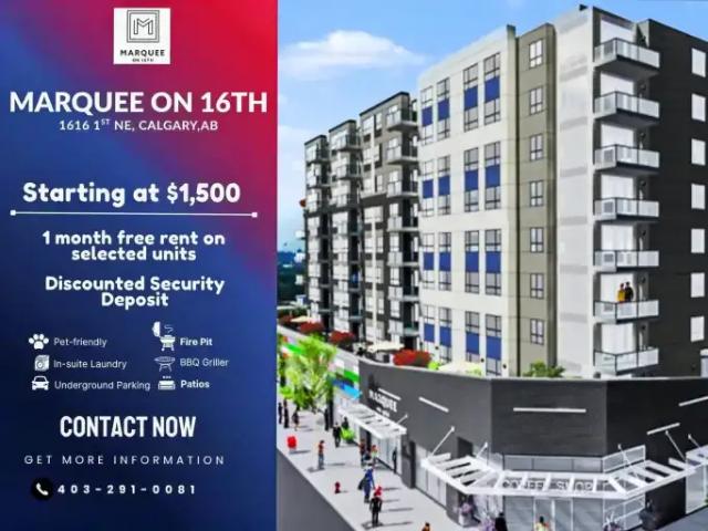 1 Bedroom Apartment Calgary AB 104956768