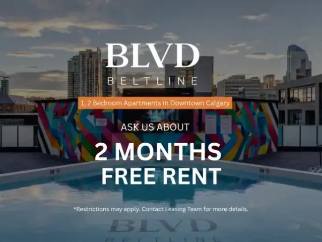 1 Bedroom Apartment Calgary AB 98421777