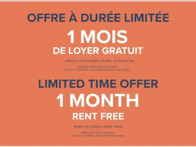 1 Bedroom Apartment Cote Saint Luc QC LS96247751