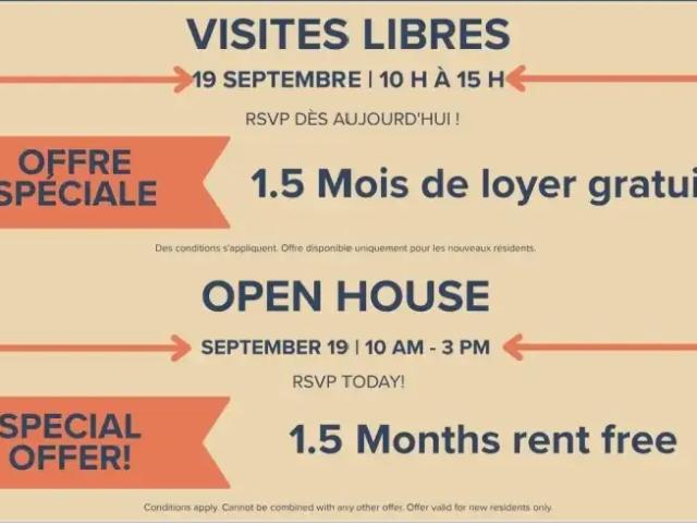 1 Bedroom Apartment Cote Saint QC 105247667