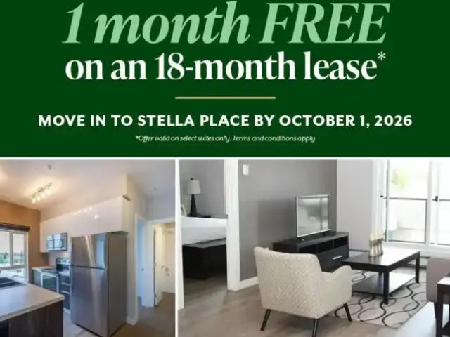 1 Bedroom Apartment Edmonton AB 105543122