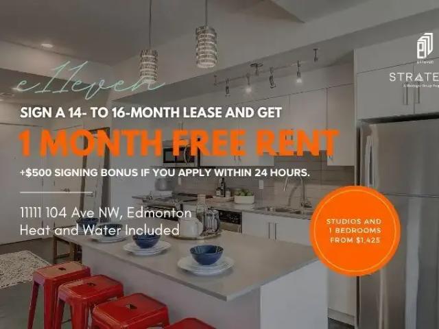 1 Bedroom Apartment Edmonton AB 96587035