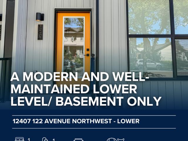 1 Bedroom Home for Rent at 12407 122 Ave Nw, Edmonton, AB T5L 4H2 Prince Charles