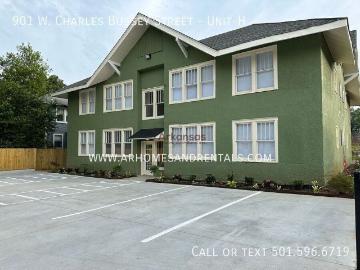 1 Bedroom Apartment for Rent at 901 W Charles Bussey Ave #H, Little Rock, AR 72206 Downtown Little Rock
