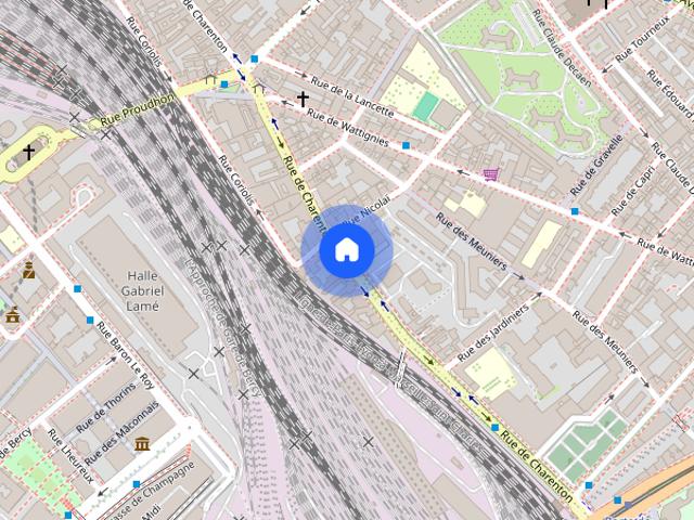 1 bedroom apartment for rent, Aligre Gare de Lyon
