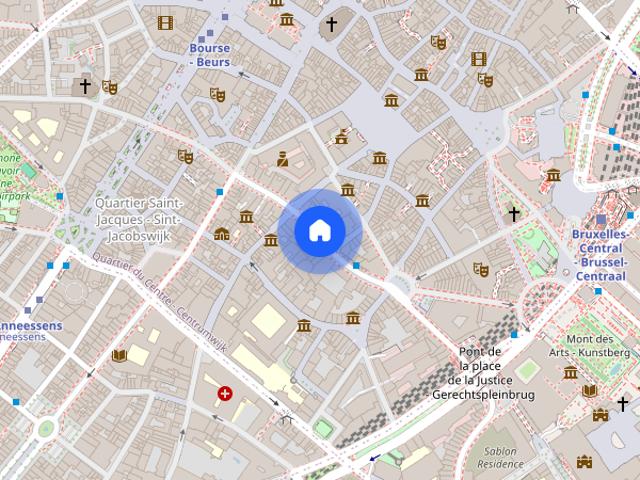 1 bedroom apartment for rent in Mont Des Arts, Brussels