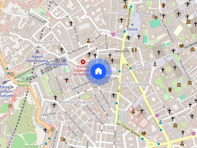 1 bedroom apartment for rent in Montecalvario, Naples