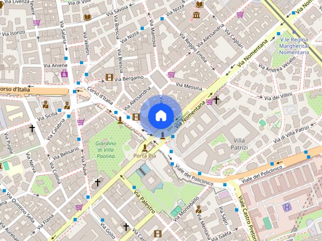 1 bedroom apartment for rent in Nomentano, Rome
