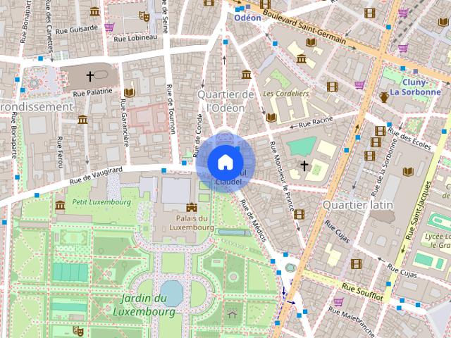 1 bedroom apartment for rent in Odéon, Paris