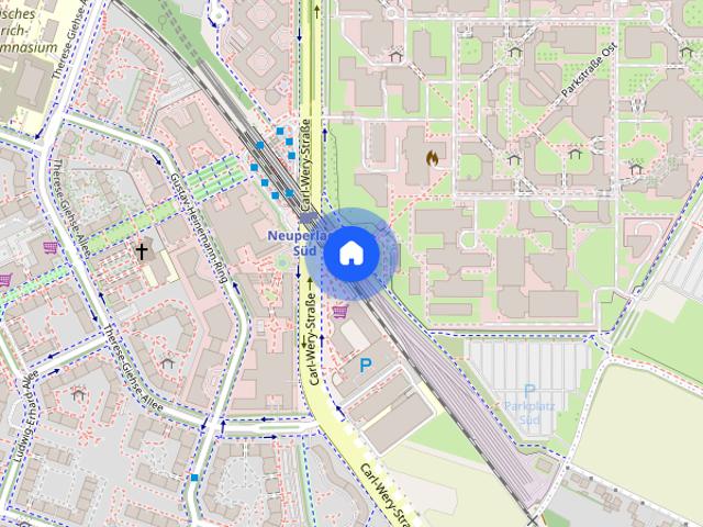 1 bedroom apartment for rent in Altperlach, Munich
