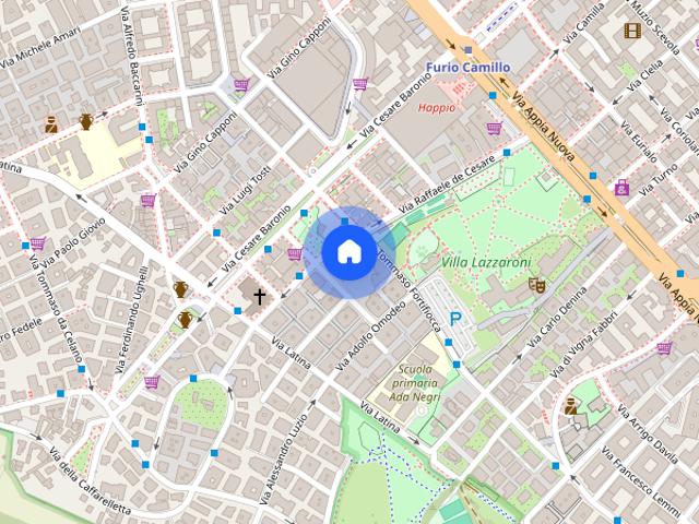1 bedroom apartment for rent in Appio Latino, Rome