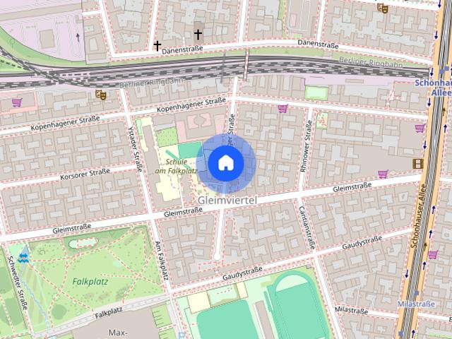 1 bedroom apartment for rent in Berlin