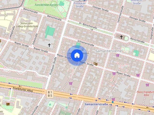 1 bedroom apartment for rent in Berlin, Friedrichshain