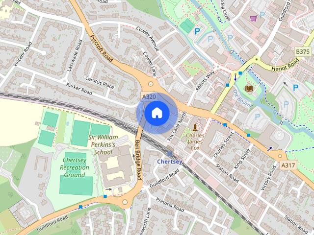 1 bedroom apartment for rent in Chertsey