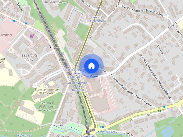 1 bedroom apartment for rent in Dieweg, Brussels