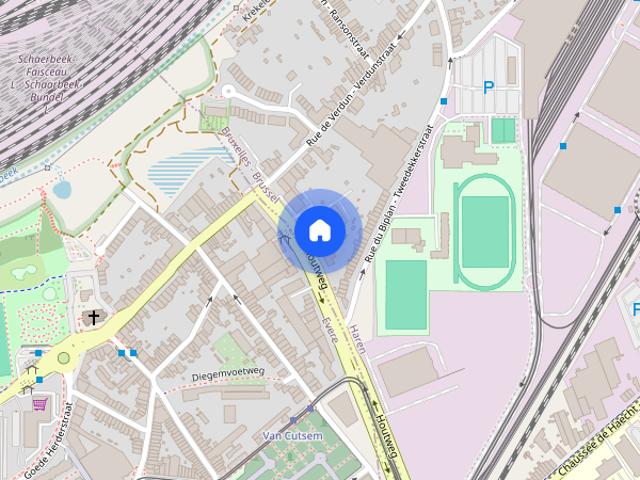 1 bedroom apartment for rent in Evere, Brussels